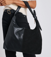 Hazel Suede Hobo